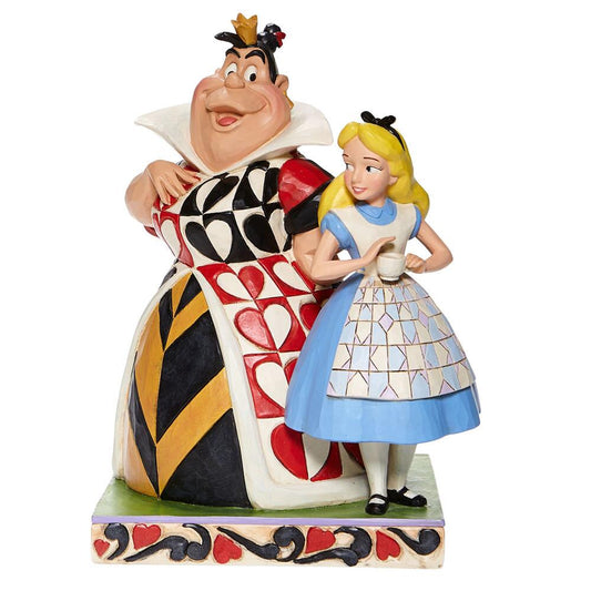 Disney's Alice and Queen of Hearts Figurine 6008069 by Jim Shore