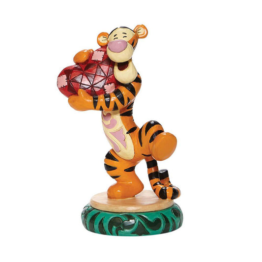 Disney's Tigger Holding Heart Figurine 6008073 by Jim Shore