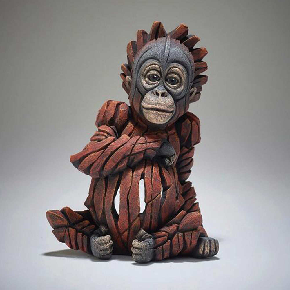 Baby Orangutan Figure Sculpture 6008135 by Edge Sculpture