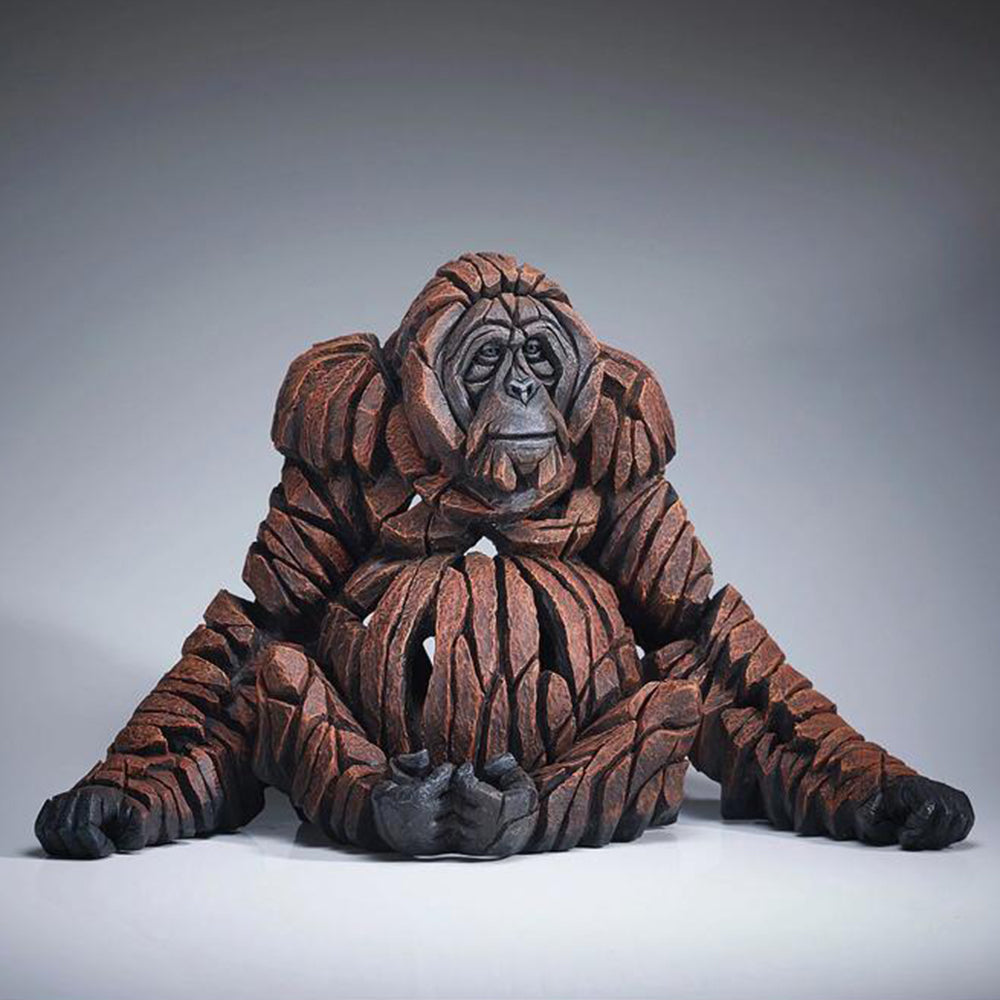 Edge Sculpture Adult Orangutan Figure Sculpture 6008136