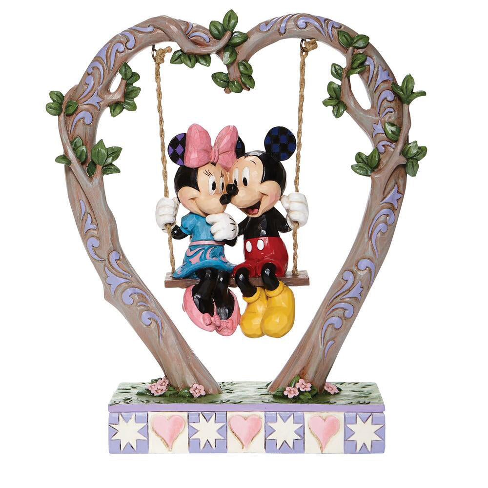 Disney's Mickey & Minnie on Swing Figurine 6008328 by Jim Shore