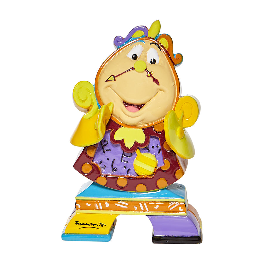 Disney's Cogsworth Mini Figurine 6008530 by Romero Britto