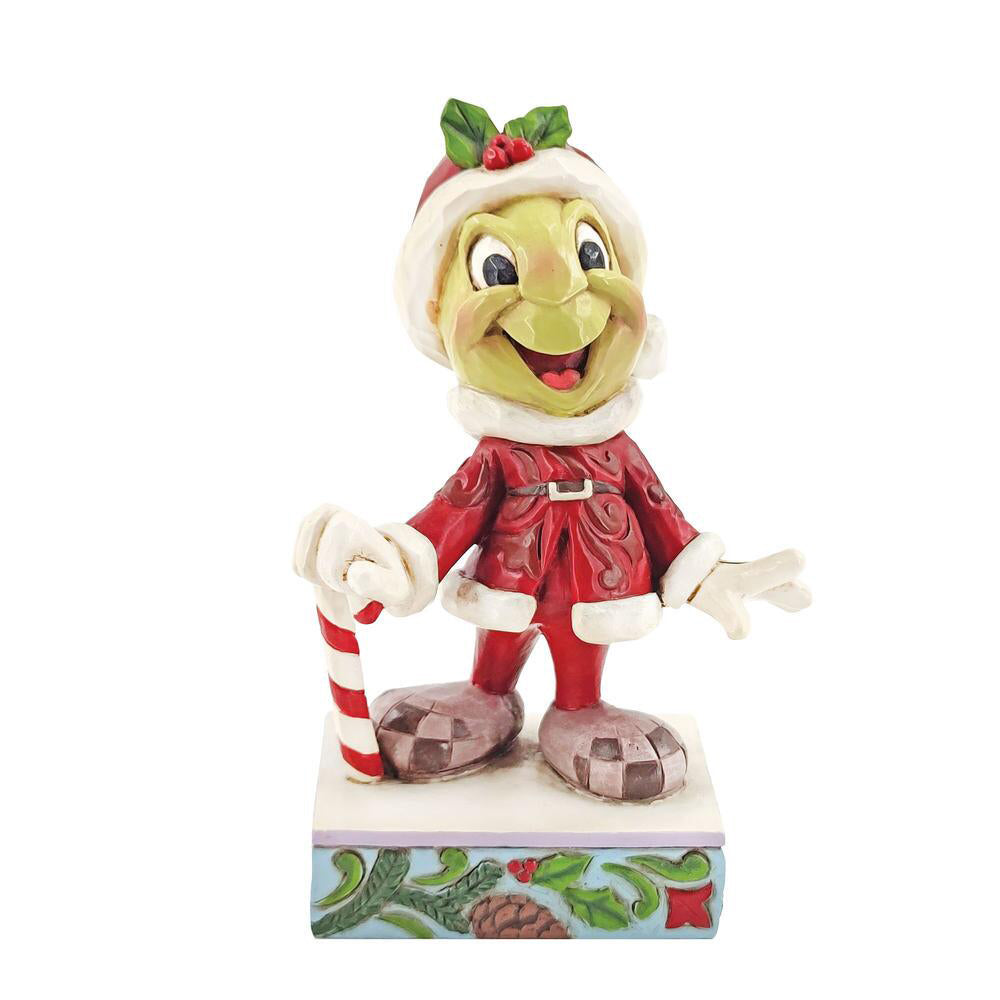 Disney's Jiminy Santa Figurine 6008986 by Jim Shore