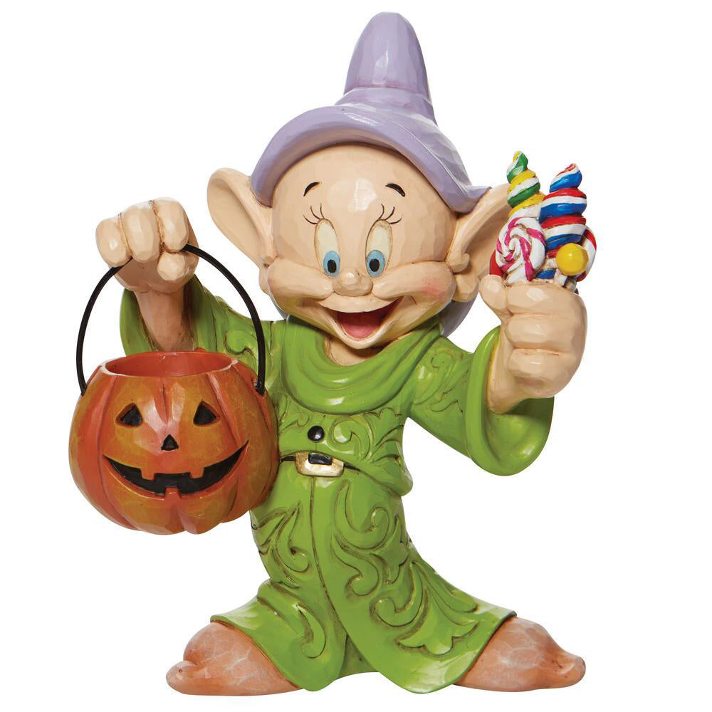 Disney's Dopey Halloween with Pumpkin Figurine 6008988 by Jim Shore