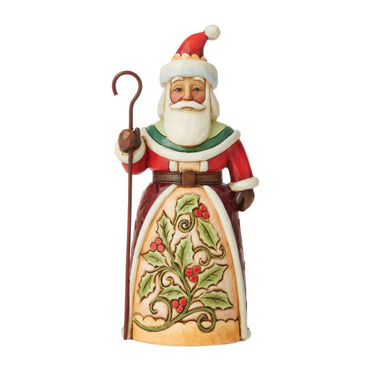 Holly Santa Pint Sized Figurine 6009003 by Jim Shore