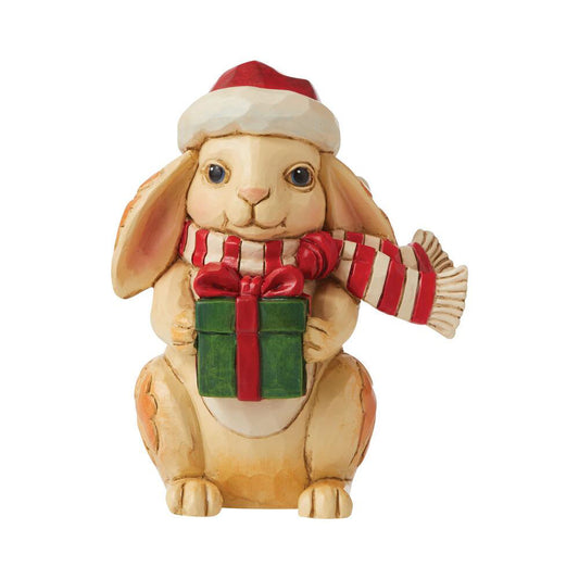 Christmas Bunny Mini Figurine 6009012 by Jim Shore