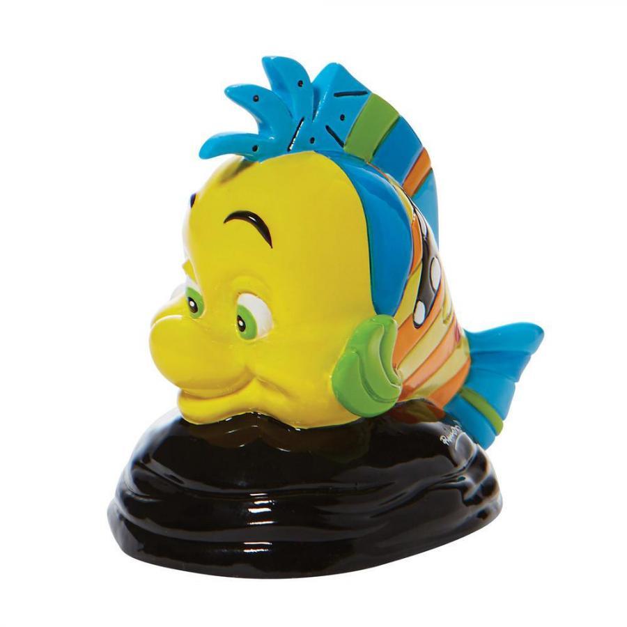 Disney's The Little Mermaid Flunder Mini Figurine 6009053 by Romero Britto