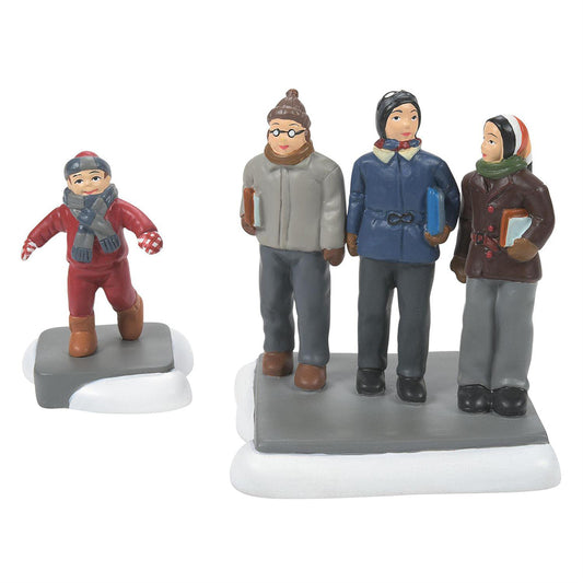 A Christmas Story C'mon Guys, Wait Up! Figurine 805032 by Department 56