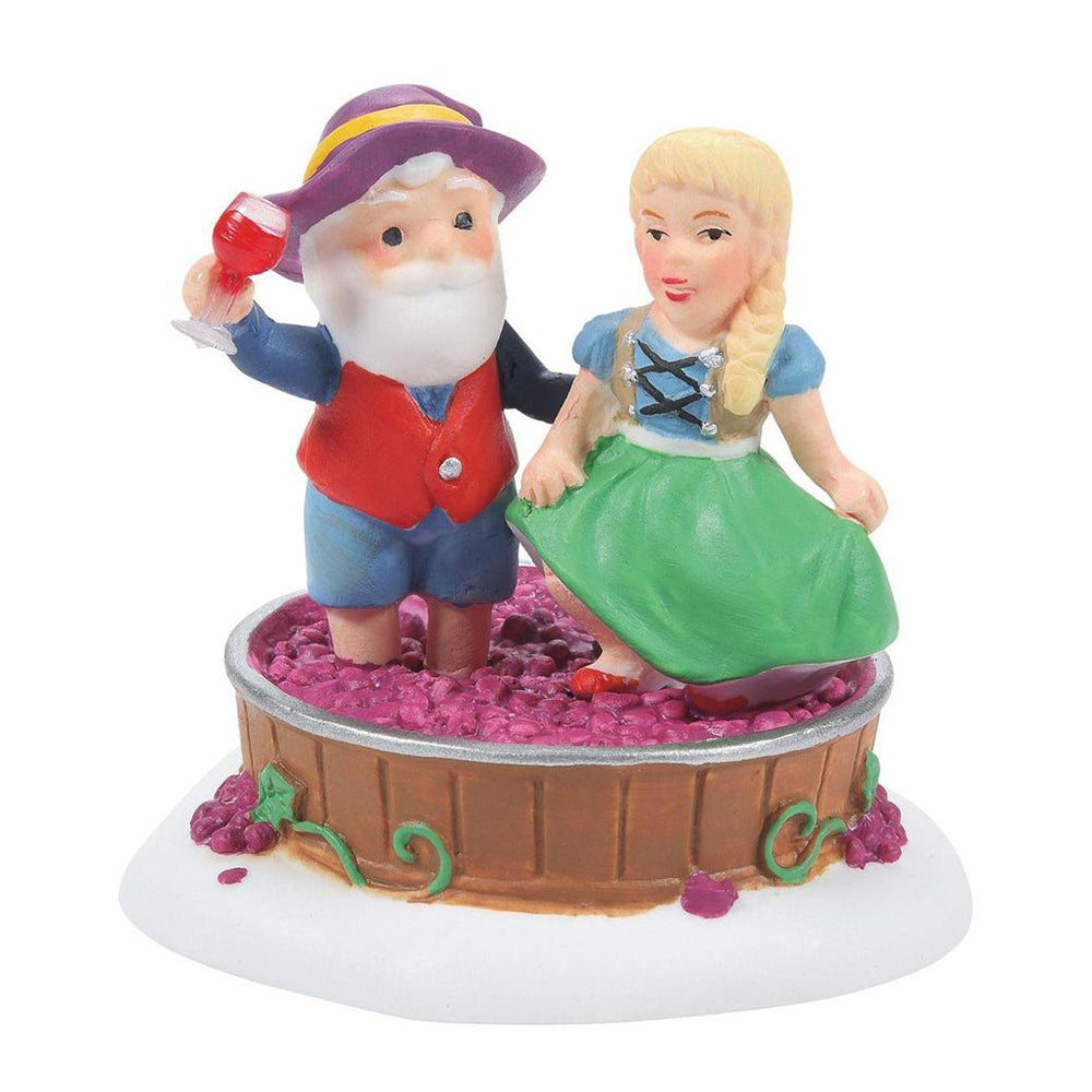 Great Grape Stomping Figurine 6009766 by Department 56