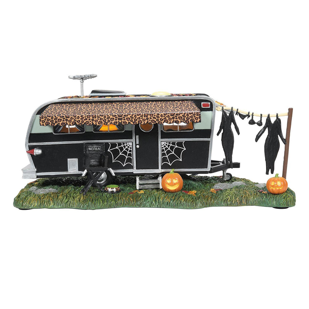 Elvira's Celebrity Trailer Figurine 6009786 by Department 56