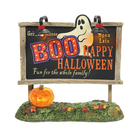 Lit Ghost Billboard Figurine 6009819 by Department 56