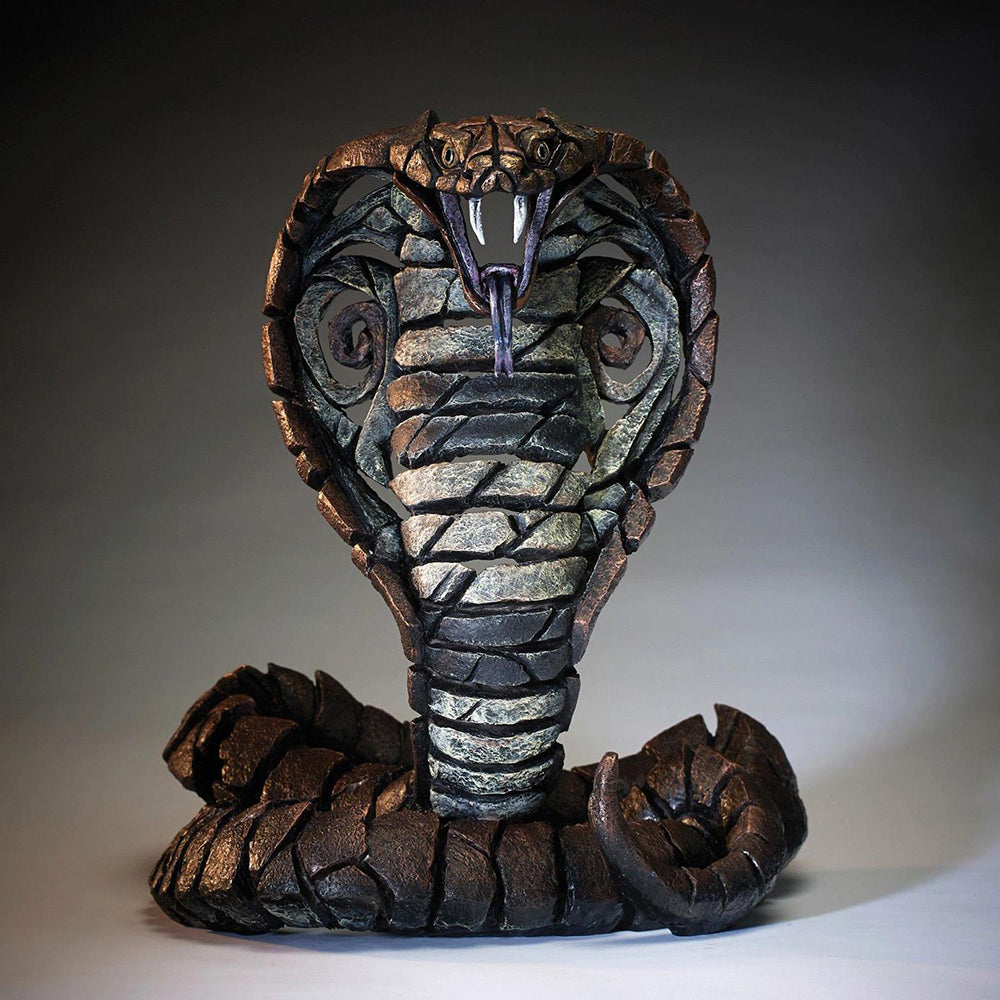 Cobra Bust Figure Sculpture 6009907 by Edge Sculpture