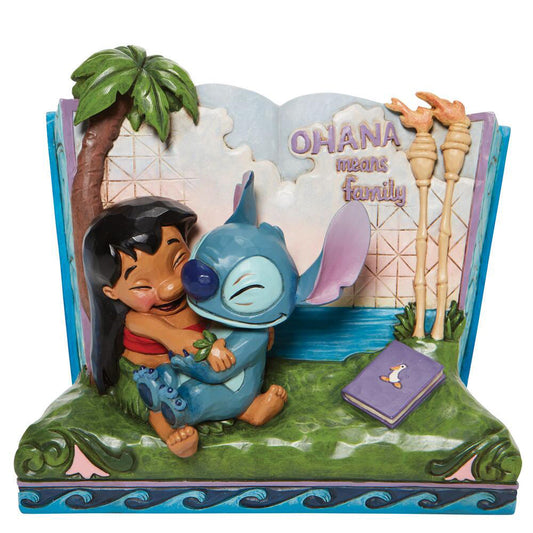 Disney's Lilo & Stitch Story Book Figurine 6010087 by Jim Shore