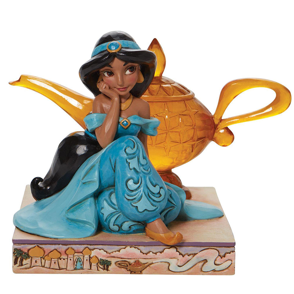 Disney's Jasmine & Genie Lamp Figurine 6010097 by Jim Shore