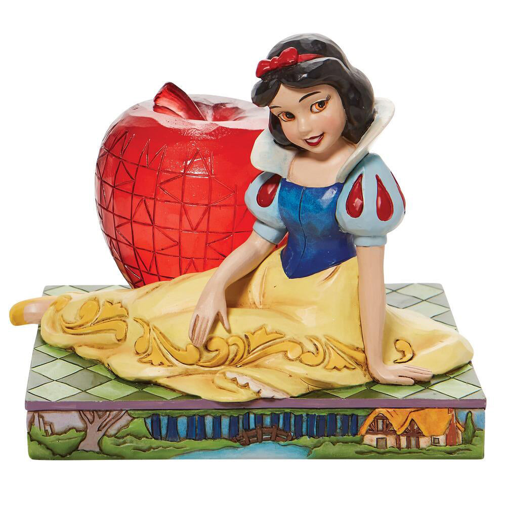 Disney's Snow White and Apple Figurine 6010098 by Jim Shore