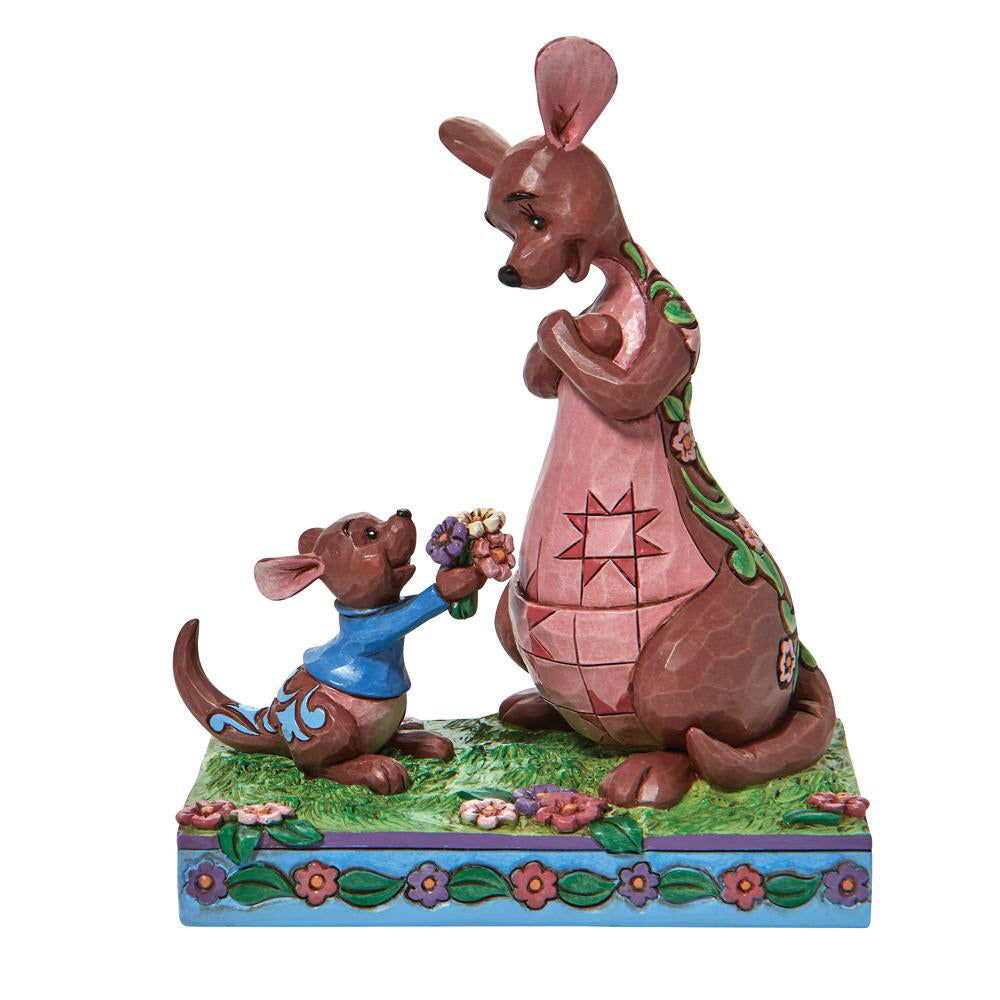 Disney's Roo Giving Kanga Flowers Figurine 6010102 by Jim Shore