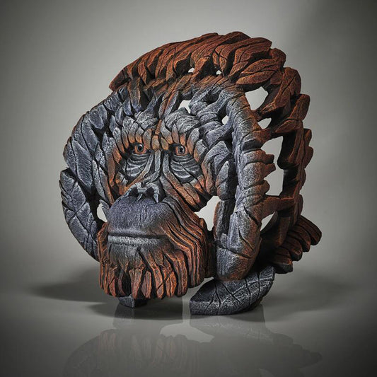 Orangutan Bust Sculpture 6010299 by Edge Sculpture