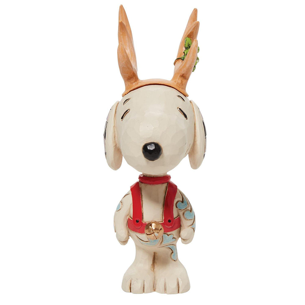 Peanuts Snoopy Reindeer Mini Figurine 6010327 by Jim Shore