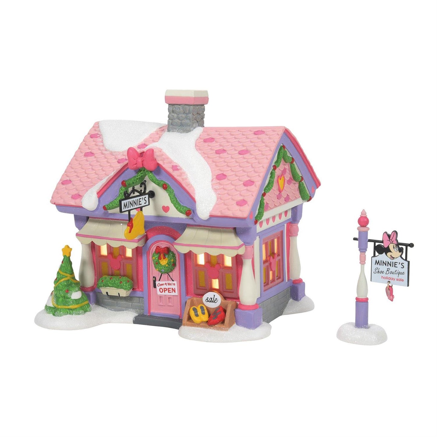 Disney's Department 56 Minnie's Shoe Boutique 6010494