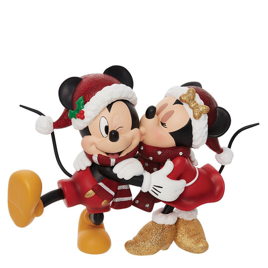 Disney's Holiday Mickey & Minnie Figurine 6010733 by Disney Showcase