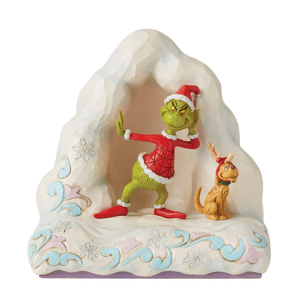 Grinch and Max on Snow Figurine 6010780 by Jim Shore