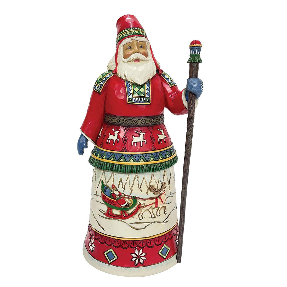 Laplander Santa 15th Annual Figurine 6010814 by Jim Shore