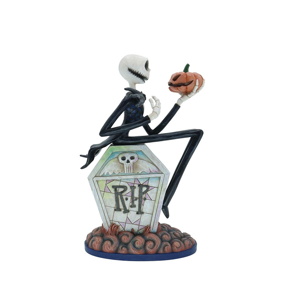 The Nightmare Before Christmas Jack on Gravestone Figurine 6010866 by Jim Shore