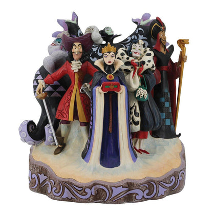 Jim Shore Disney's Villains Carved by Heart Figurine 6010880