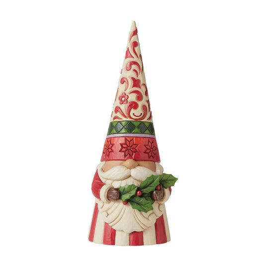 Tall Gnome with Holly Figurine 6011155 by Jim Shore