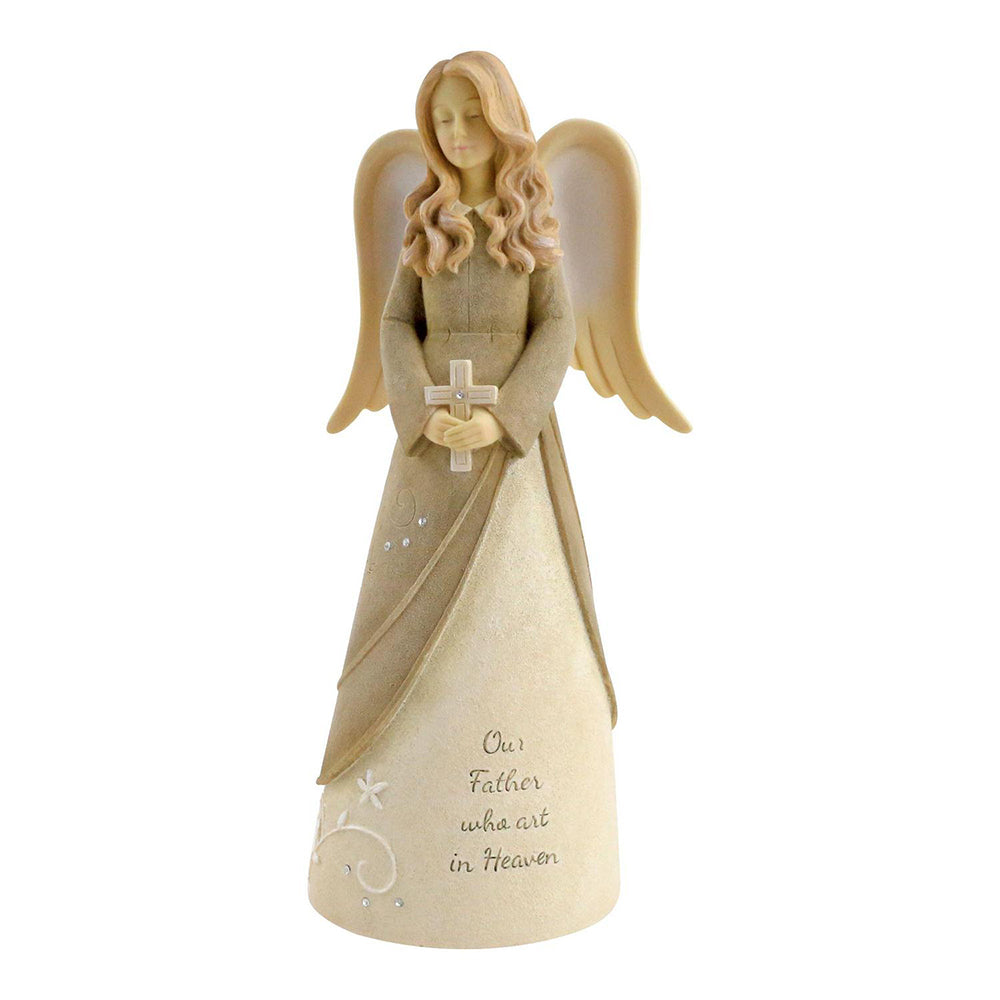 Our Father Angel Figurine 6011542 by Enesco's Foundations