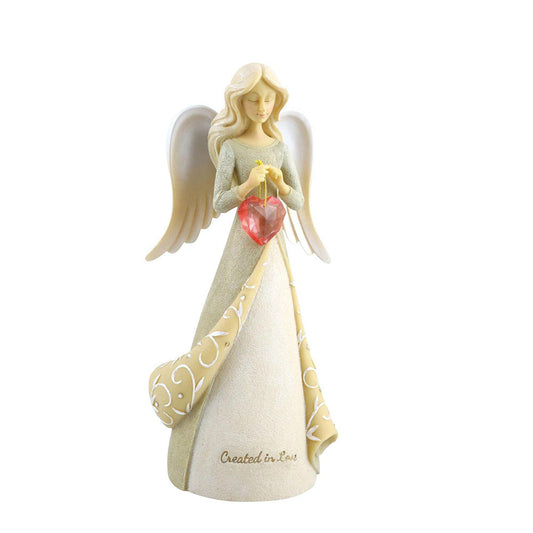 Expressions Love Angel Figurine 6011710 by Enesco's Foundations