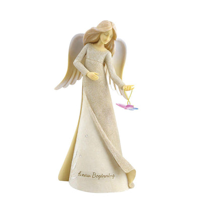Expressions Beginning Angel Figurine 6011713 by Enesco's Foundations