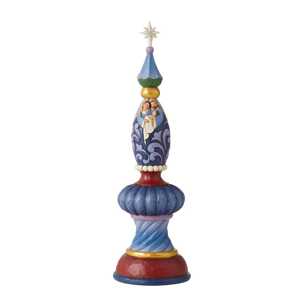 Holy Family Nativity Finial Figurine 6011858 by Jim Shore