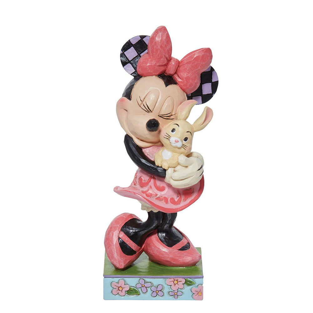 Disney's Minnie Holding Bunny Figurine 6011918 by Jim Shore