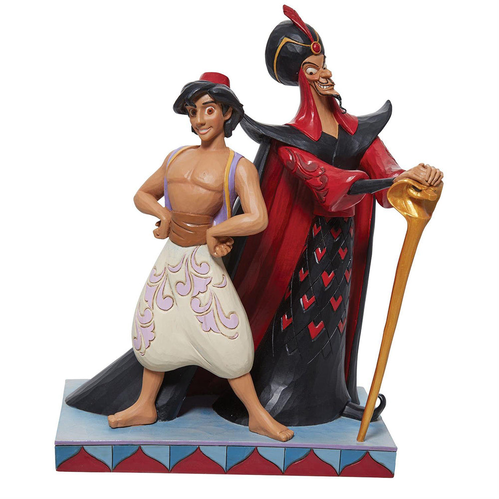 Disney's Aladdin & Jafar Good vs Evil Figurine 6011927 by Jim Shore