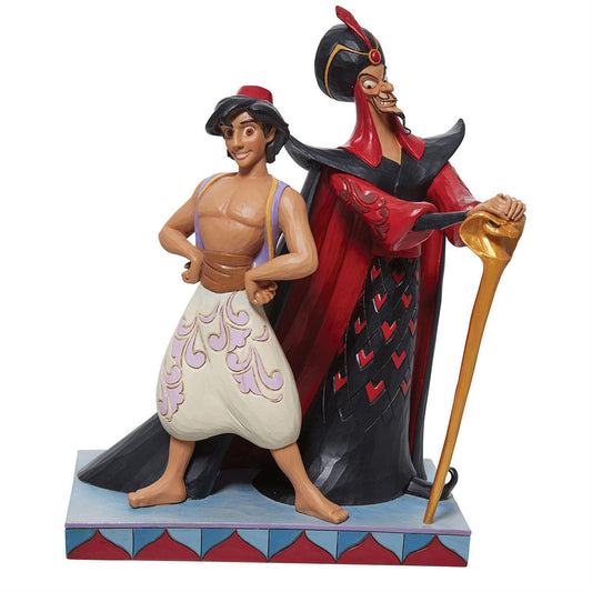 Disney's Aladdin & Jafar Good vs Evil Figurine 6011927 by Jim Shore