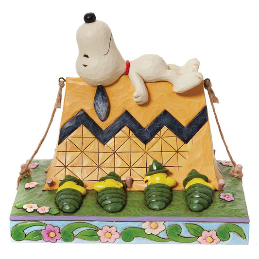 Peanuts Snoopy & Woodstock Camping Figurine 6011952 by Jim Shore