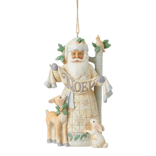 Woodland Santa Noel Ornament 6012027 by Jim Shore