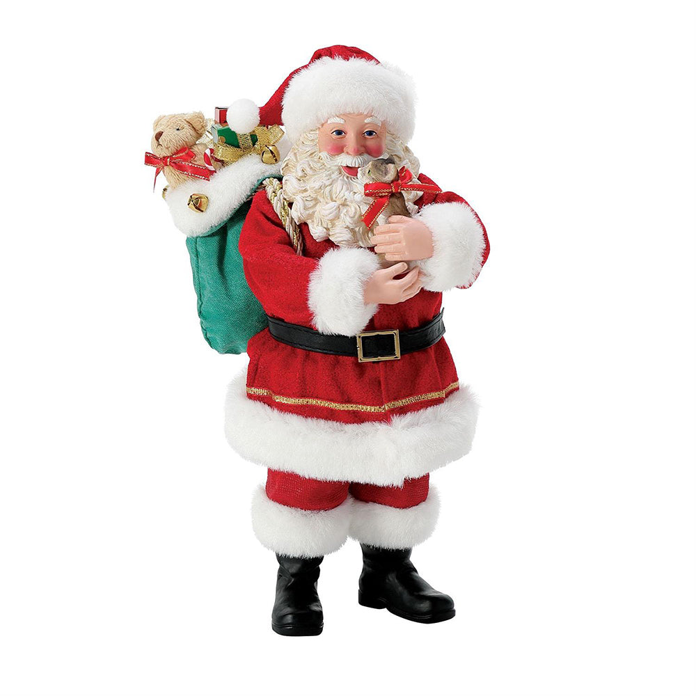 You Had Me at Meow Santa Figurine 6012216 by Department 56