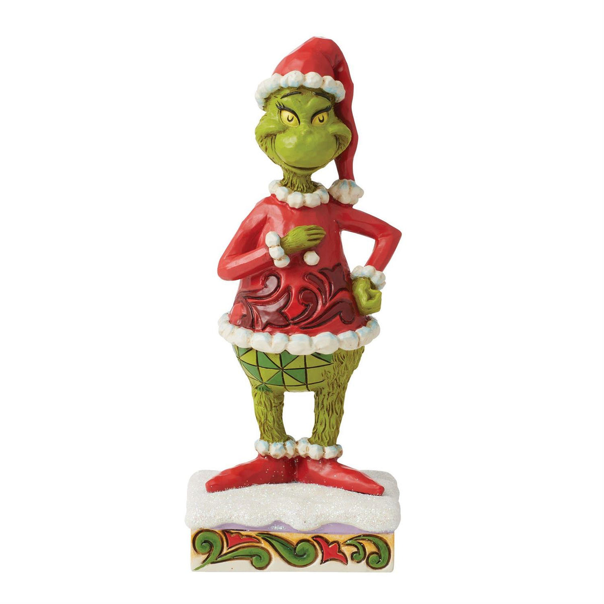 Happy Grinch Figurine 6012701 by Jim Shore