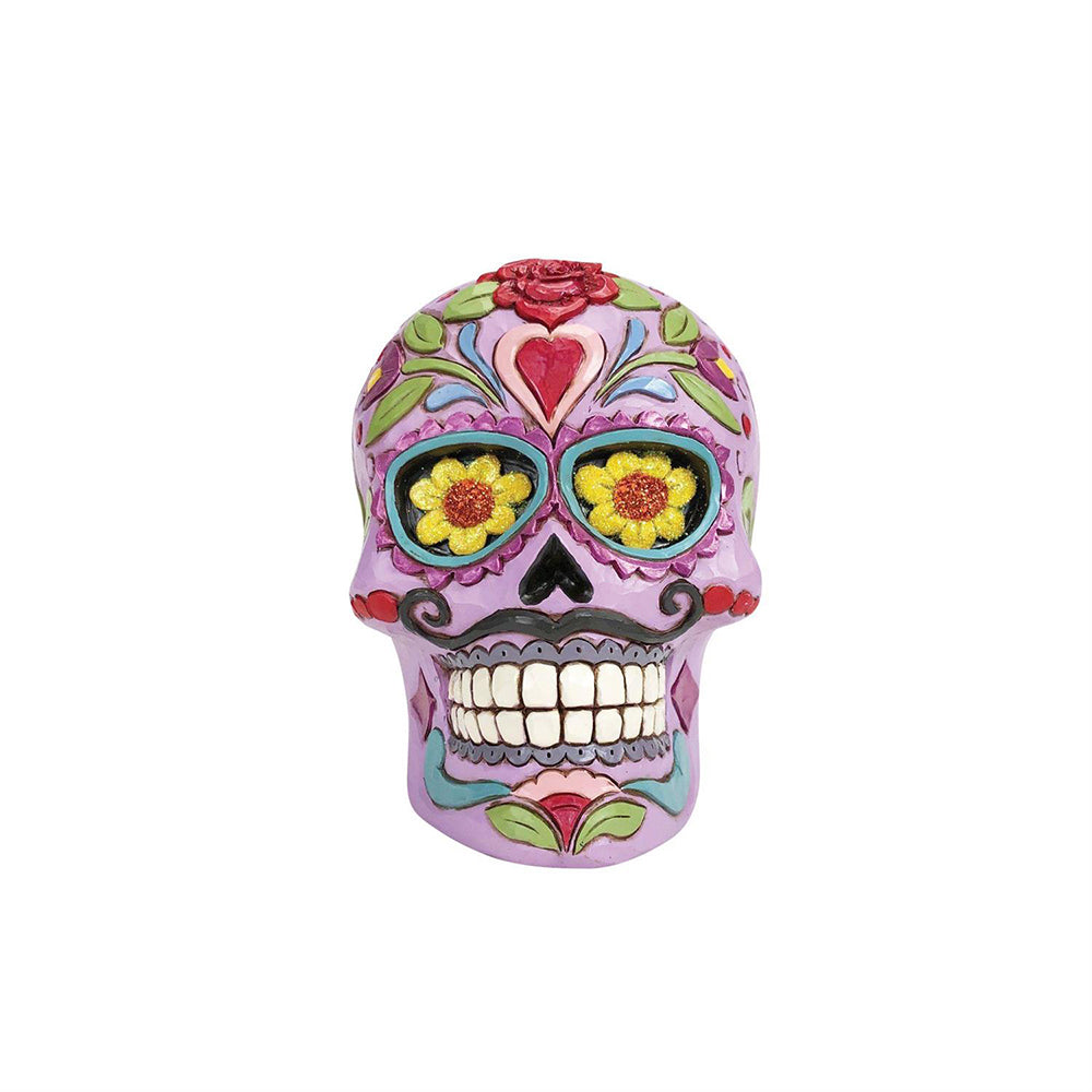 Day of the Dead Purple Skull Figurine 6012755 by Jim Shore