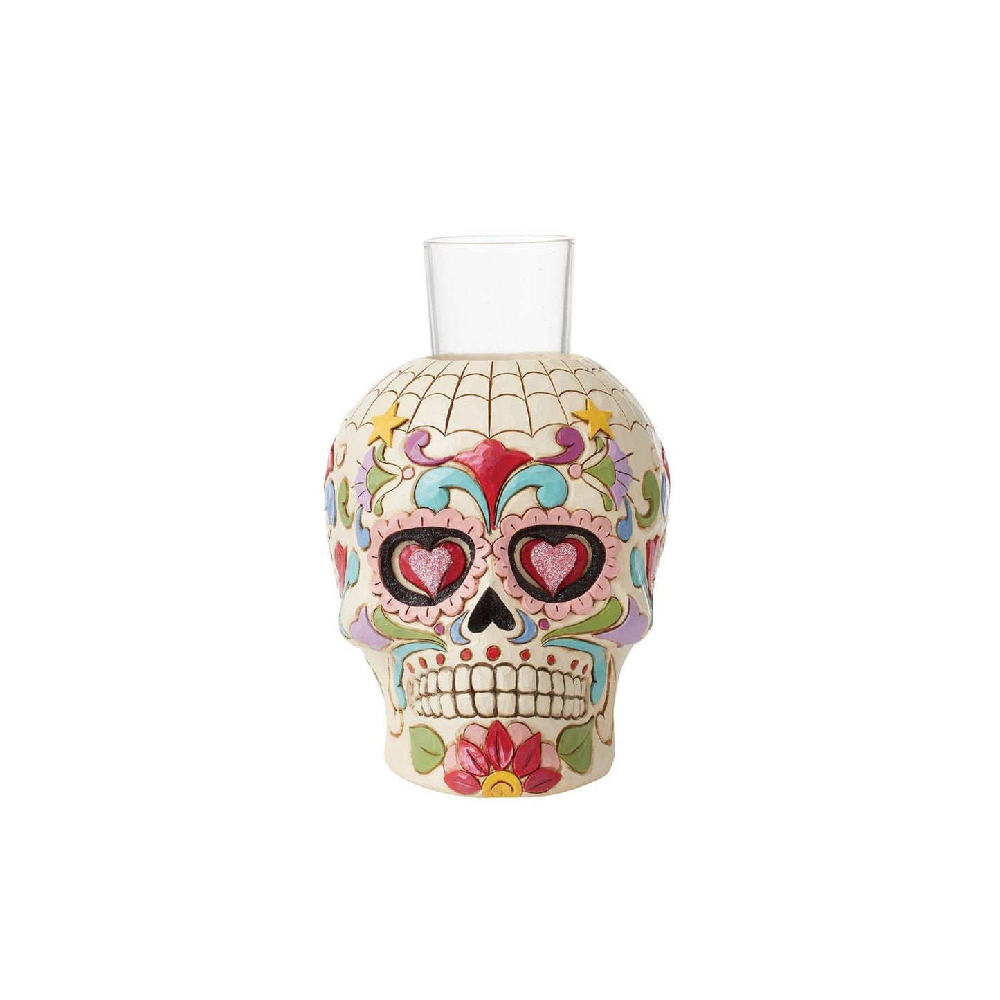 Day Of Dead Skull Candleholder Figurine 6012756 by Jim Shore