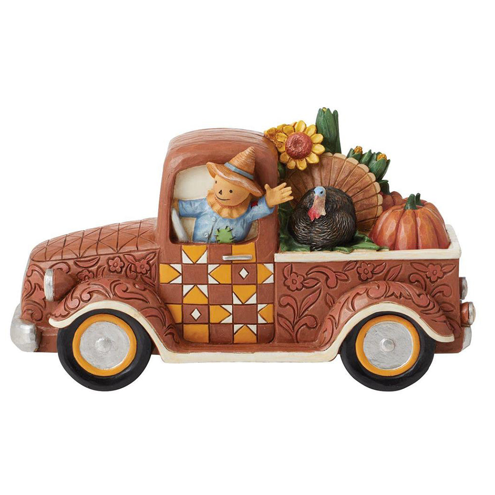 Harvest Pickup Truck Figurine 6012760 by Jim Shore