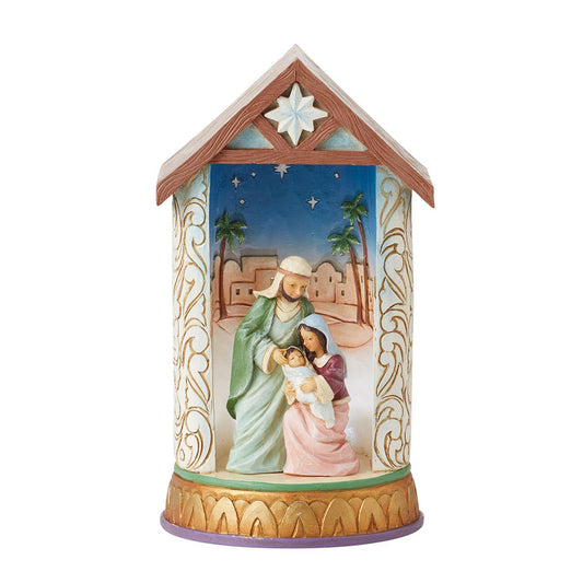 Holy Family Lighted Diorama Figurine 6012947 by Jim Shore