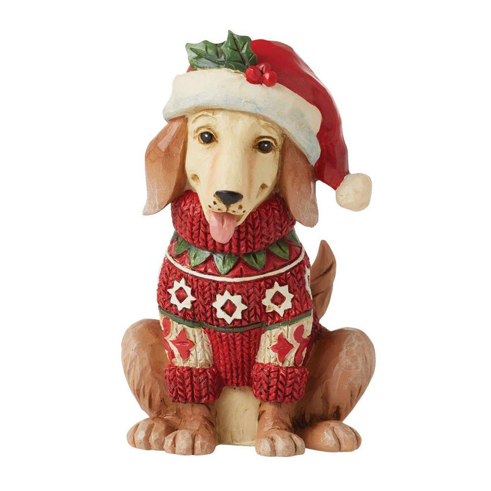 Mini Christmas Dog Figurine 6012962 by Jim Shore