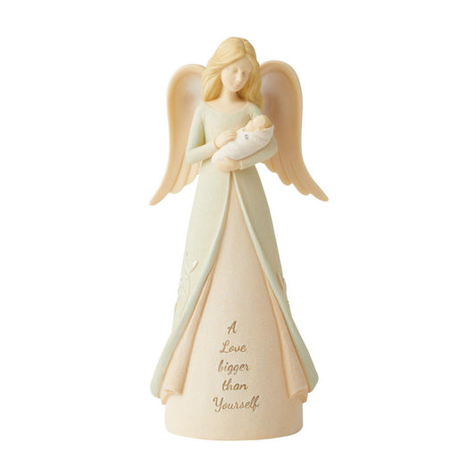 New Mom Angel Figurine 6013015 by Enesco's Foundations