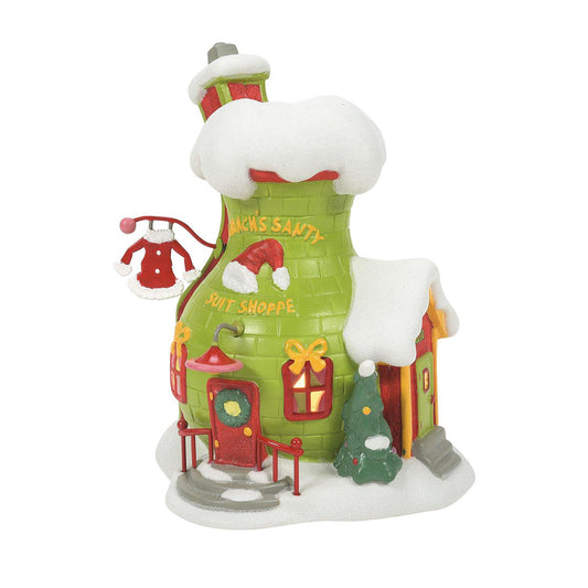 Department 56 Grinch Grinch's Santy Suit Shoppe 6013018