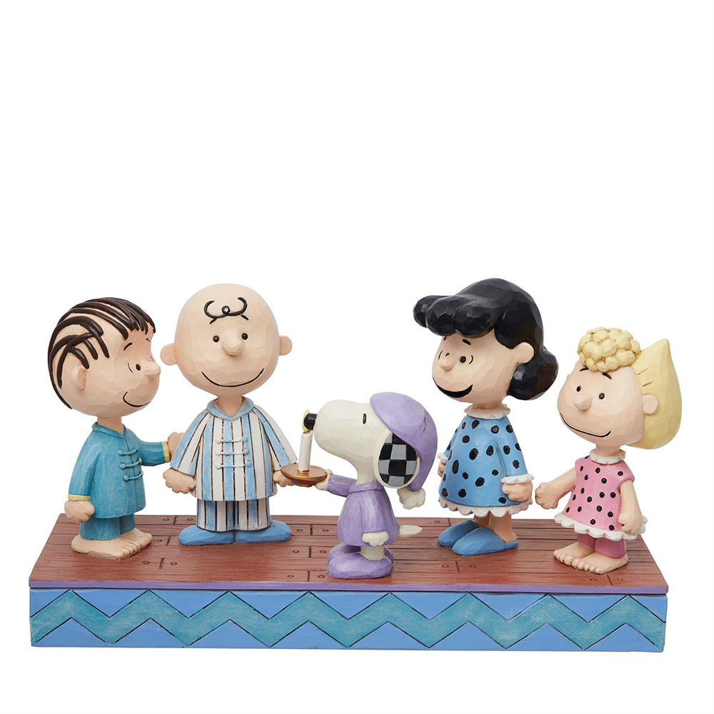 Peanuts in Christmas PJ's Figurine 6013046 by Jim Shore