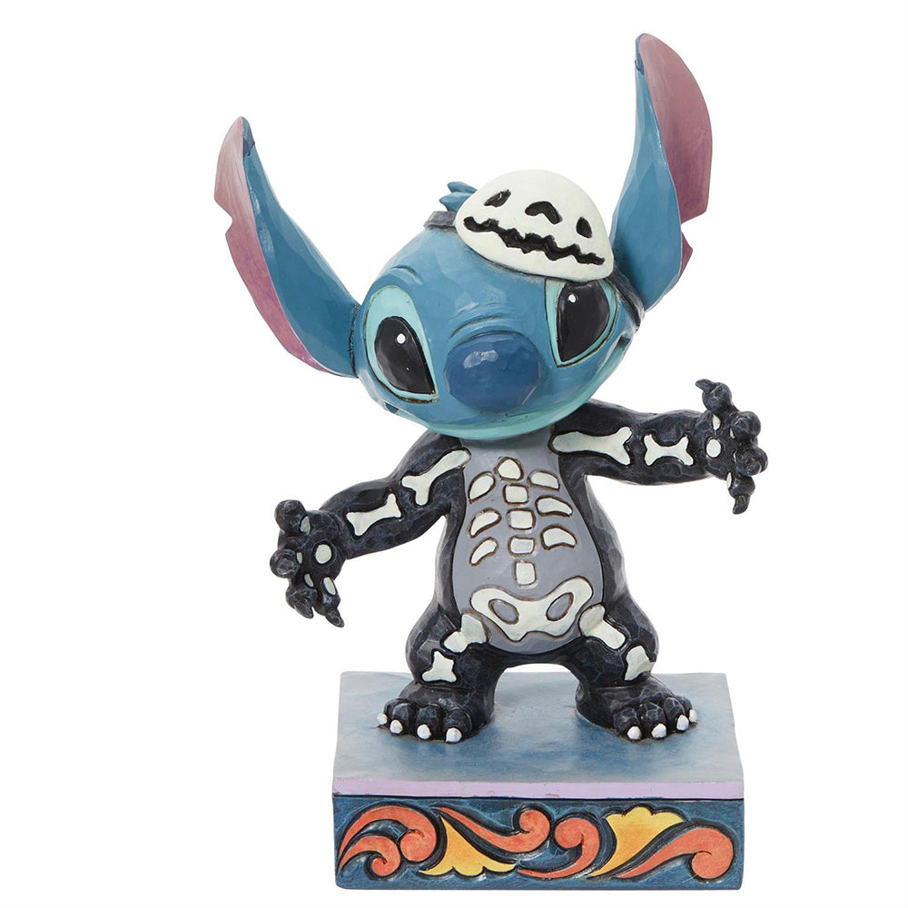 Disney's Stitch Skeleton Figurine 6013053 by Jim Shore