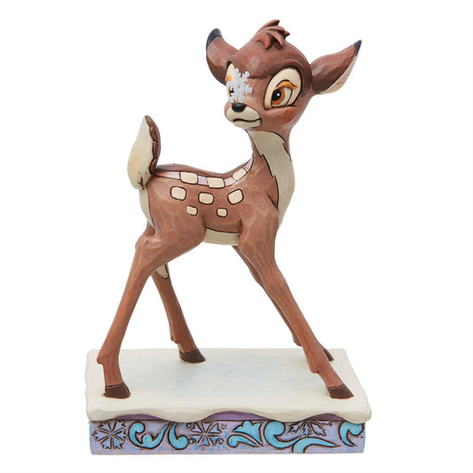 Disney's Bambi Christmas Frosted Fawn Figurine 6013064 by Jim Shore